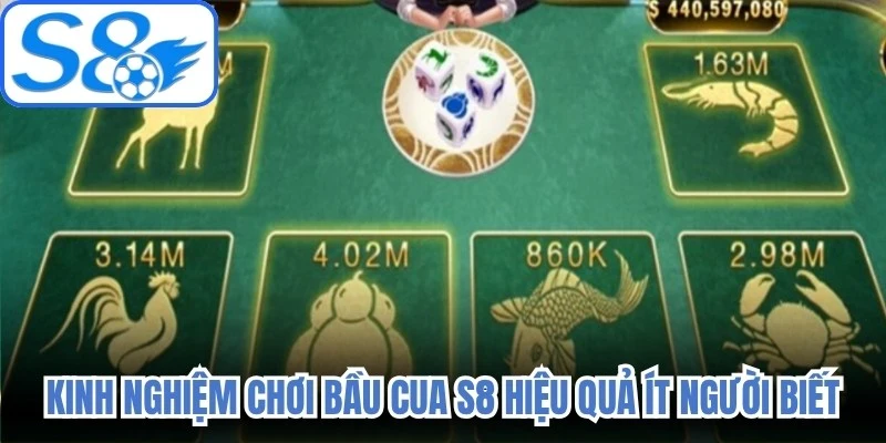 Kinh nghiệm chơi bầu cua S8 hiệu quả ít người biết 
